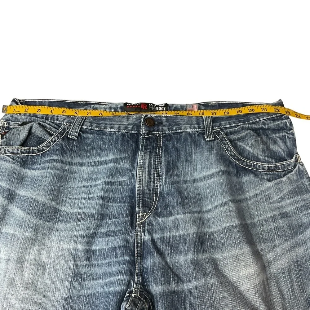 Ariat Men's FR‎ M4 Relaxed Ridgeline Boot Cut Jean Relaxed Fit Low Rise Sz 44/30